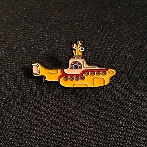 Our friends are all on board the Yellow Submarine | Unisex pins & magnets 3/$24